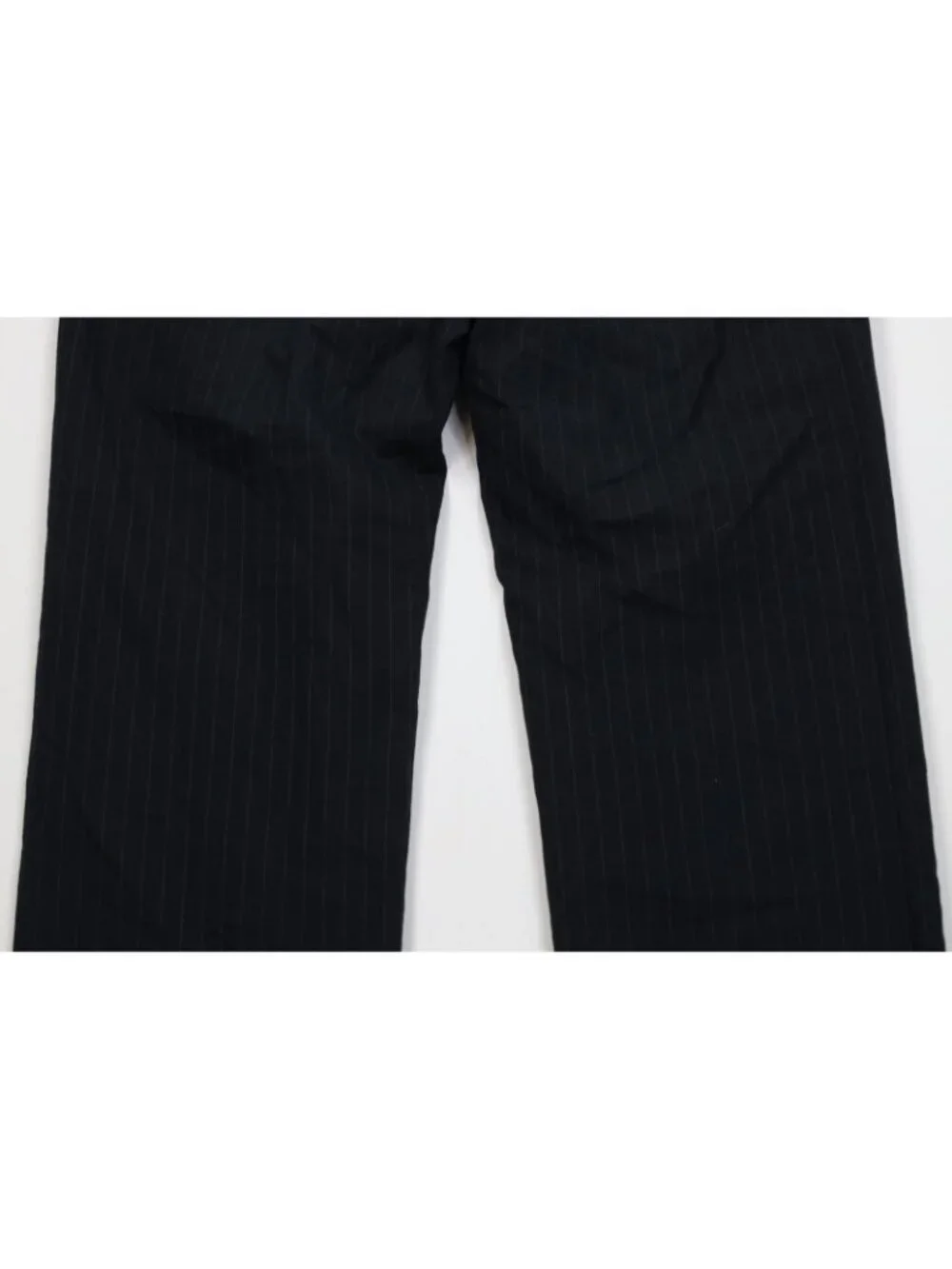 Vtg Y2K 2008 Banana Republic Mens 36x32 Wool Blend Knit Striped Wide Leg Pants